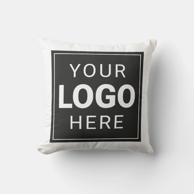 Almofada Logotipo Personalizado da Empresa (Frente)