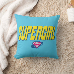 Almofada Logotipo Pop da Supergirl