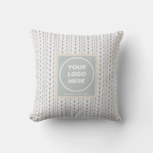 Almofada Logotipo profissional moderno de padrão conhecido