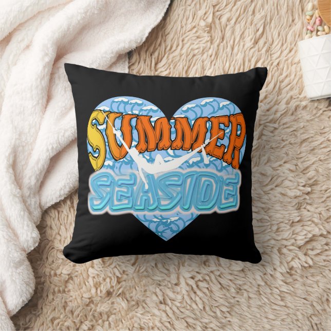 Almofada Loja de Surf de Coquetéis à Beira-Mar (Cobertor)