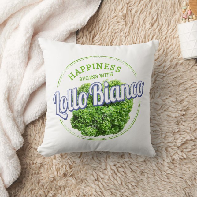 Almofada Lollo Bianco Salad Vintage Lollo Bionda Vegan (Cobertor)
