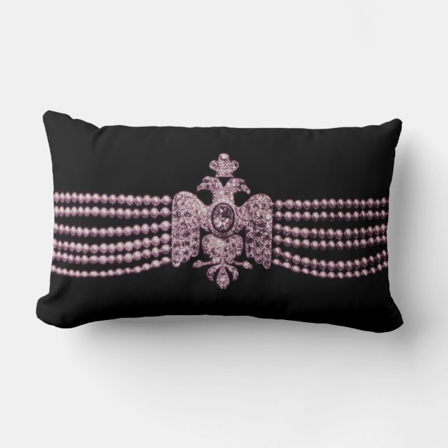 Almofada Lombar ~ 13x21 lombar do bracelete da jóia de Cartierr (Frente)