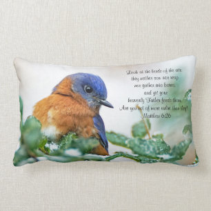 Almofada Lombar 6:26 lombar de Matthew do travesseiro do Bluebird
