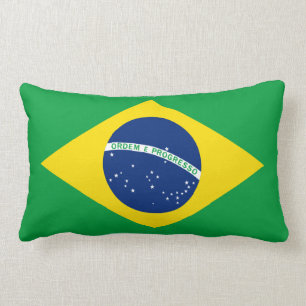 Almofada Lombar A bandeira de Brasil