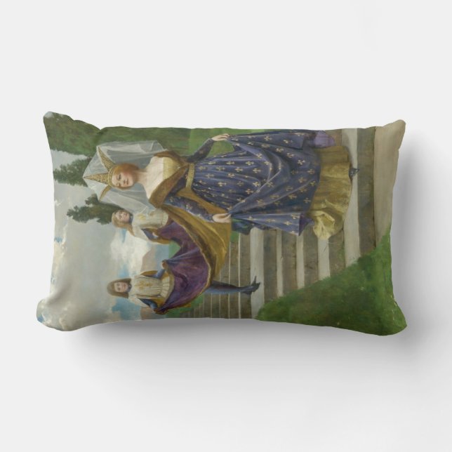Almofada Lombar A Grande Senhora (Mulher Aristocrática Medieval) (Frente)