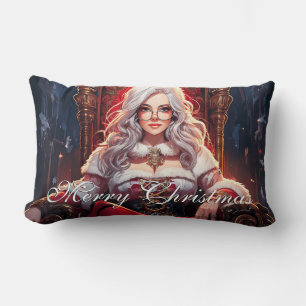 Almofada Lombar A irmã mais sensual do Papai Noel - Feliz Natal 03