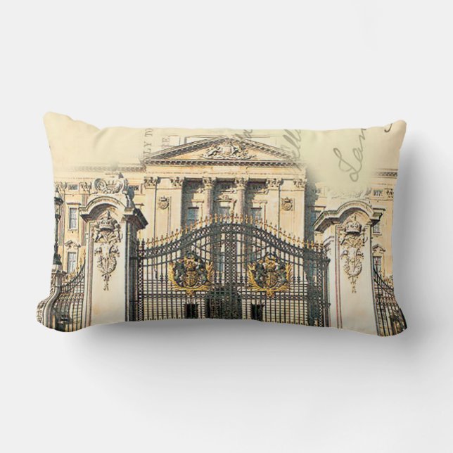 Almofada Lombar A Página Inicial do Queens (Frente)