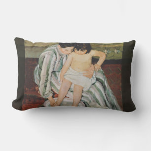 Almofada Lombar A Pintura do Banho de Mary Cassatt Child