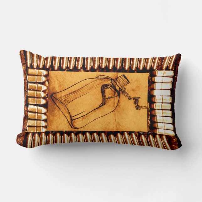 Almofada Lombar A seca e o último lugar silencioso (Frente)