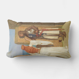 Almofada Lombar A Sombra do Cavaleiro (por Edmund Blair Leighton)