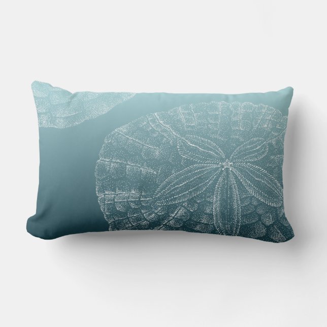 Almofada Lombar A VIDA É UMA PRAIA: Dólar de areia (Frente)