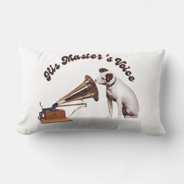 Almofada Lombar A Voz do Mestre (Frente)