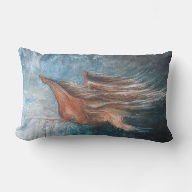 Almofada Lombar Abençoando o travesseiro (Frente)