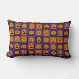 Almofada Lombar Abóboras de Halloween
