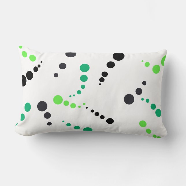 Almofada Lombar Abstrato-Art A Pintura De Um Alcance De Travesseir (Frente)