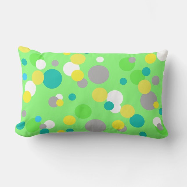 Almofada Lombar Abstrato-Art A Pintura De Um Alcance De Travesseir (Frente)