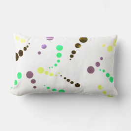 Almofada Lombar Abstrato-Art A Pintura De Um Alcance De Travesseir