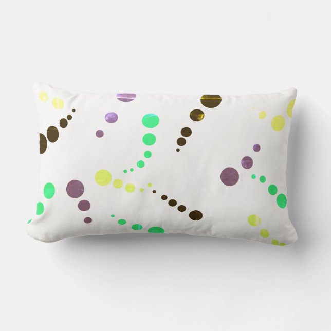 Almofada Lombar Abstrato-Art A Pintura De Um Alcance De Travesseir (Frente)