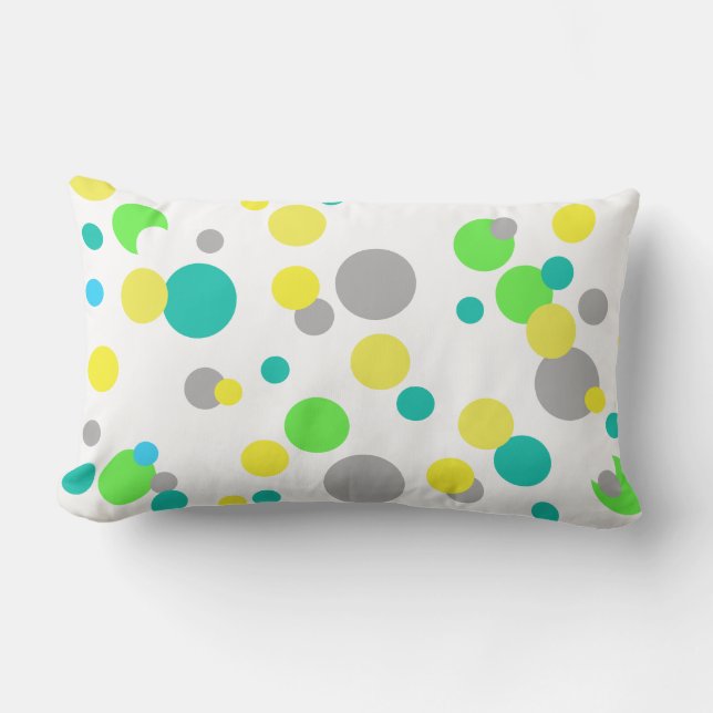 Almofada Lombar Abstrato-Art A Pintura De Um Alcance De Travesseir (Frente)