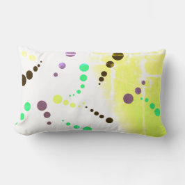 Almofada Lombar Abstrato-Art A Pintura De Um Alcance De Travesseir