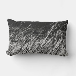 Almofada Lombar Abstrato Art Black and White