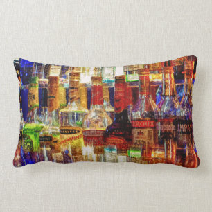 Almofada Lombar Abstrato Bar úmido