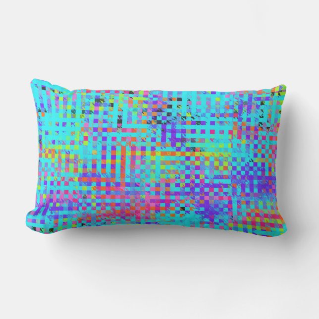 Almofada Lombar Abstrato Estruturado (Frente)