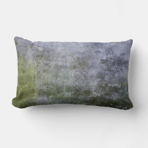 Almofada Lombar Abstrato Grunge Moss Cobertas por Parede Concreta 