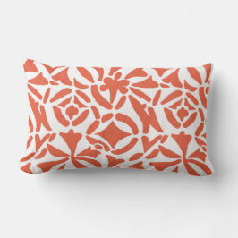 Almofada Lombar Abstrato laranja