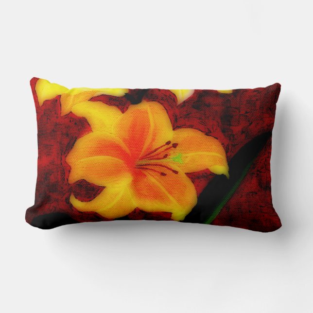 Almofada Lombar Abstrato Lilly Jogue PIlow (Frente)
