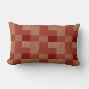 Almofada Lombar Abstrato Retro Vertical Stripes Sem Costura