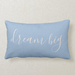 Almofada Lombar Acalmando o Azul e o Blush Dream Big Cote