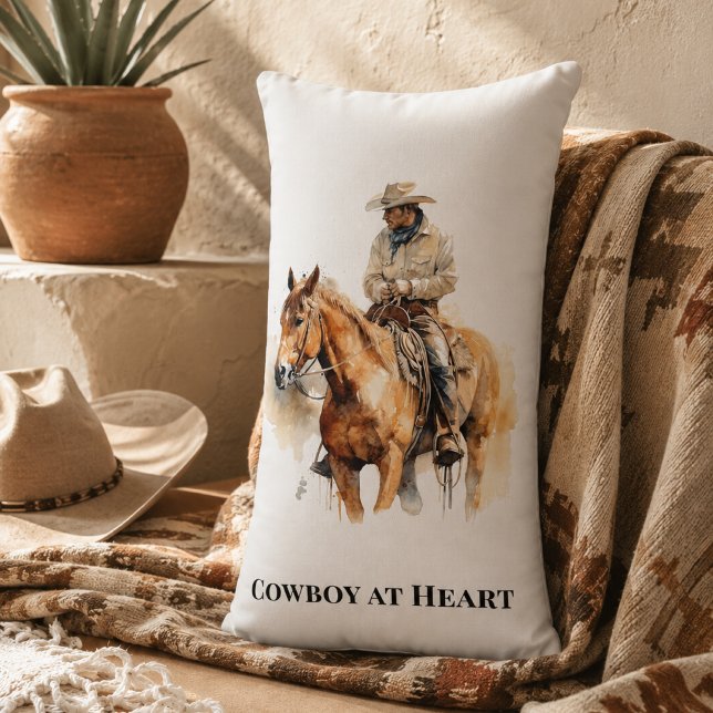 Almofada Lombar Acento de Quarto Western Saddle Life (Criador carregado)