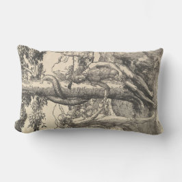 Almofada Lombar Adão e Eva: A Queda do Homem (Lucas van Leyden)