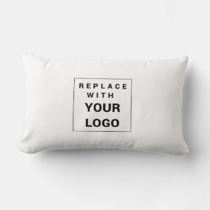 Almofada Lombar Adicionar empresa minimalista de logotipo de Marca