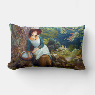 Almofada Lombar Adormecido nas Matas (por Arthur Hughes)