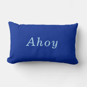 Almofada Lombar "Ahoy" Cobalt & Blue comfy confortável