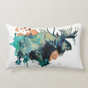 Almofada Lombar Alces Pillowb da Aquarela