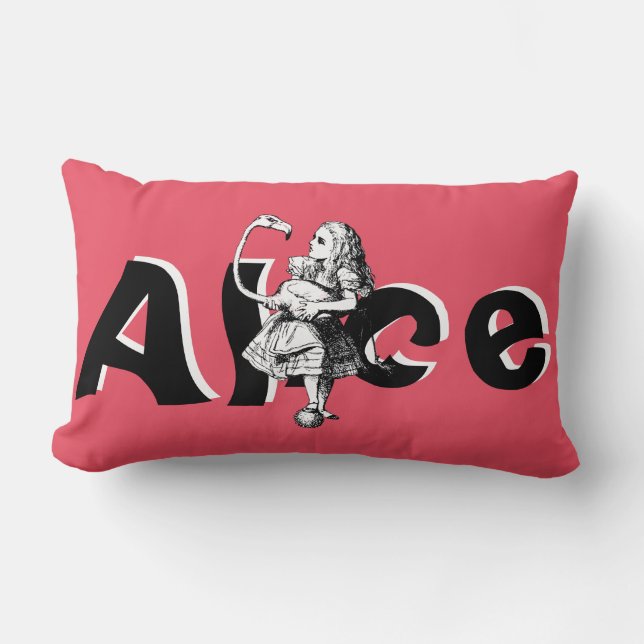 Almofada Lombar Alice no País das Maravilhas (Frente)
