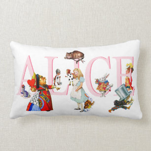 Almofada Lombar Alice no país das maravilhas e amigos