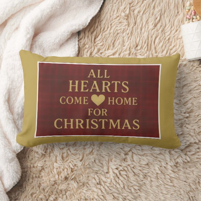 Almofada Lombar All Hearts Come Home for Christmas | Inclusion (Cobertor)