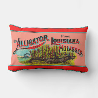 Almofada Lombar Alligator Louisiana Molass