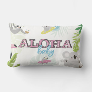 Almofada Lombar Aloha Baby Tropical Animal CHÁ DE FRALDAS