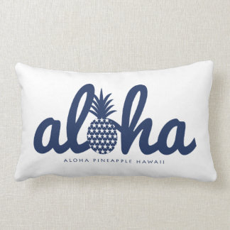 Almofada Lombar Aloha pineapple LogoColor-Navy