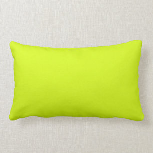 Almofada Lombar  Amarelo Chartreuse (cor sólida) 