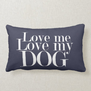 Almofada Lombar Ame-Me Ame O Meu Cachorro - Travesseiro