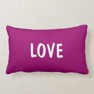 Almofada Lombar Ame o travesseiro lombar - uva/magenta roxas