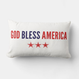 Almofada Lombar América deus abençoe