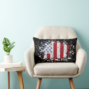 Almofada Lombar American Peace Flag 1776 American State National L