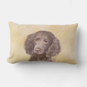 Almofada Lombar American Water Spaniel Painting - Arte Original de